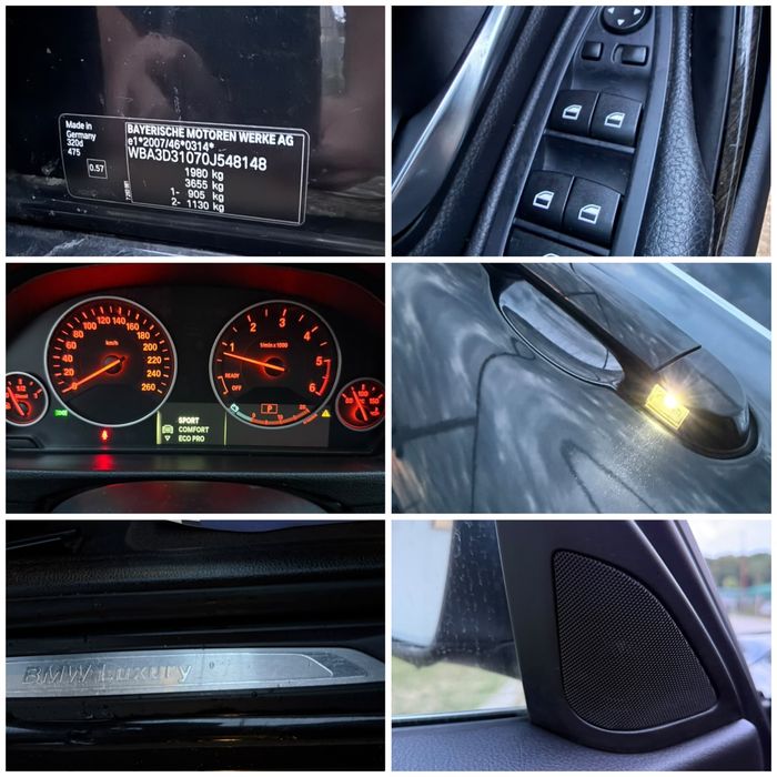 Bmw 320d 184cp seria3 f30 LUXURY automat