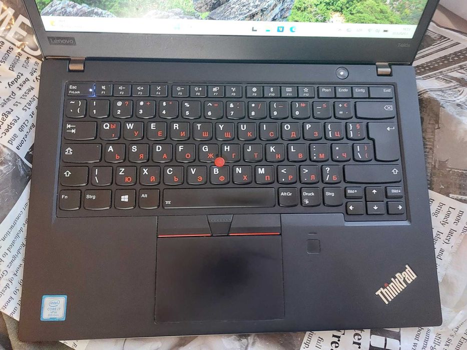Lenovo ThinkPad T480s | Intel Core i7-8550U | 16GB RAM | 256GB SSD | Win 11 Pro