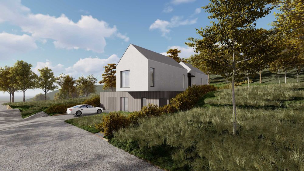 Vand terenuri în Salicea cu autorizație de construcție si bransamente!