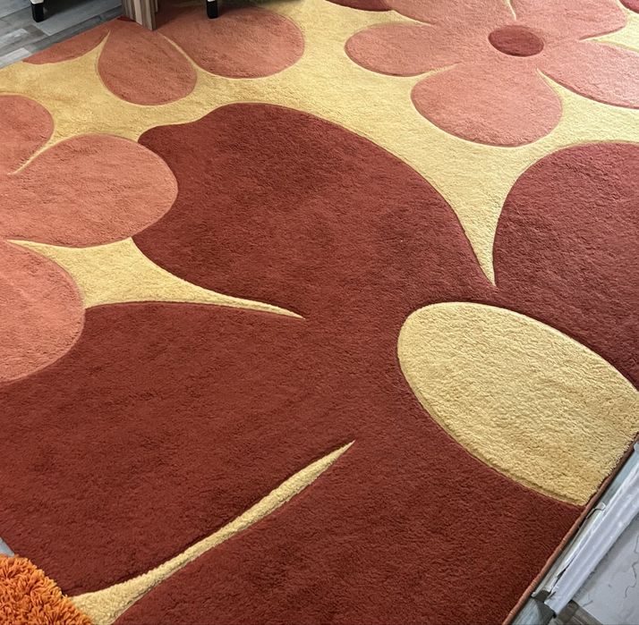 Covor cu flori dimensiune 3/2 m