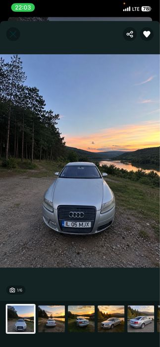 Dezmembrez Audi A6 C6 3.0 TDI Quattro – Interior Piele – Piese Originale