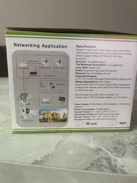 2 Intelligent Camera HD WIFI AUDIO