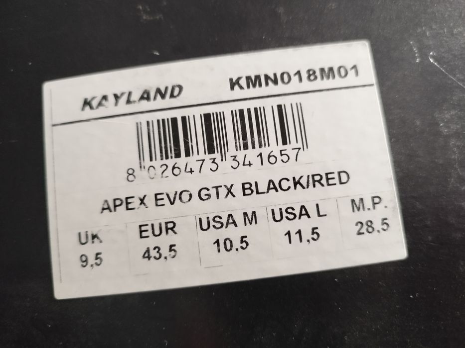 Обувки kayland полуаетоматични котки