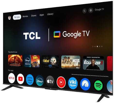 NEW TCL 55T6D QLED 4K Google TV Голосовой по низкой цене+Доставка!!