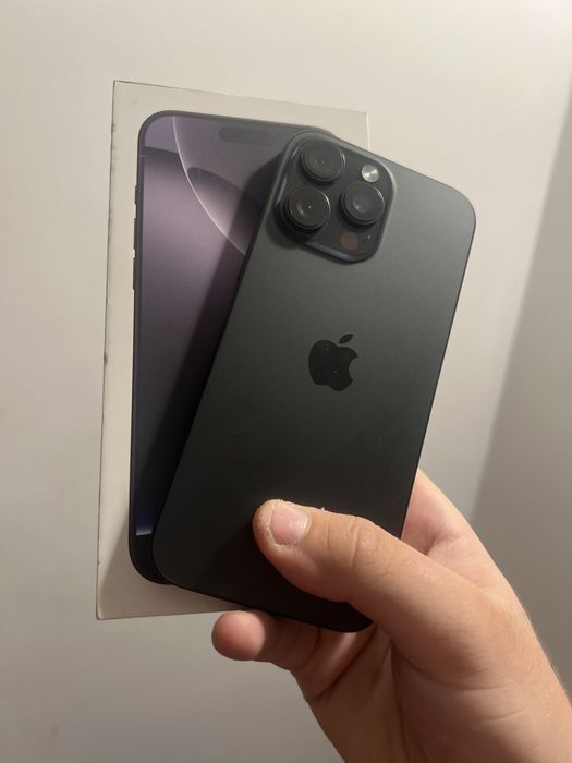 Iphone 16 pro max 256 GB negru