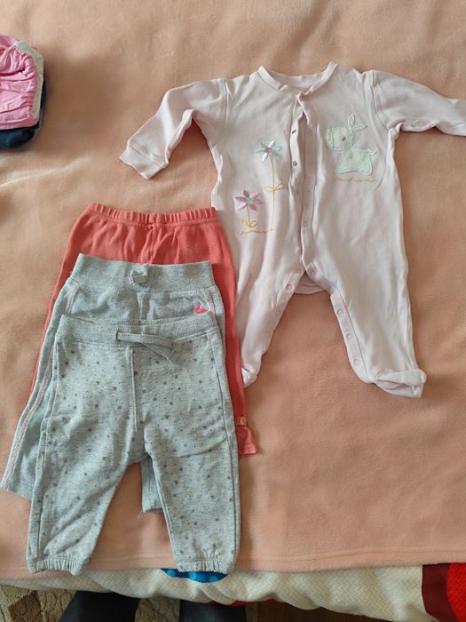 Lot haine primavara-toamna fetiță 0-6 luni