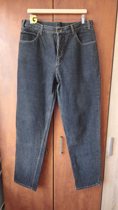 blugi MCO,	talie 36,	lungime 34,	nasturi,	dark grey