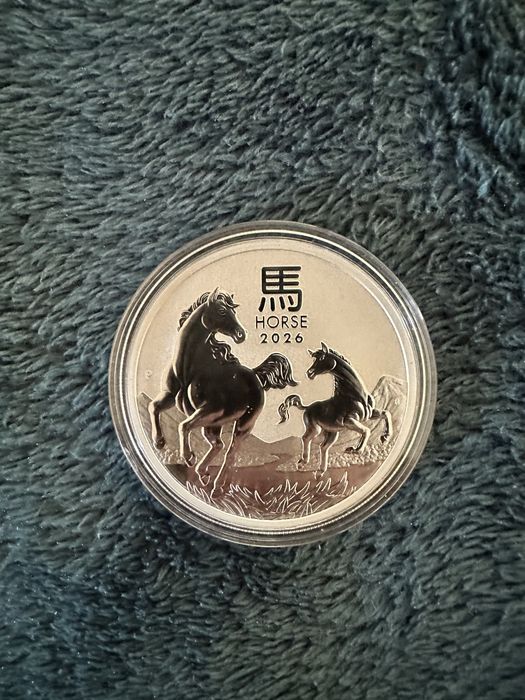 Сребърна монета Лунар Кон 2026