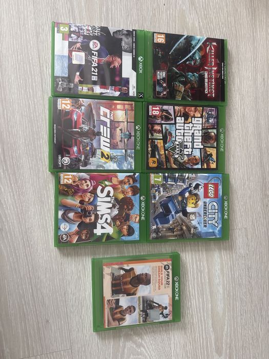 Jocuri xbox 7 buc sant noi