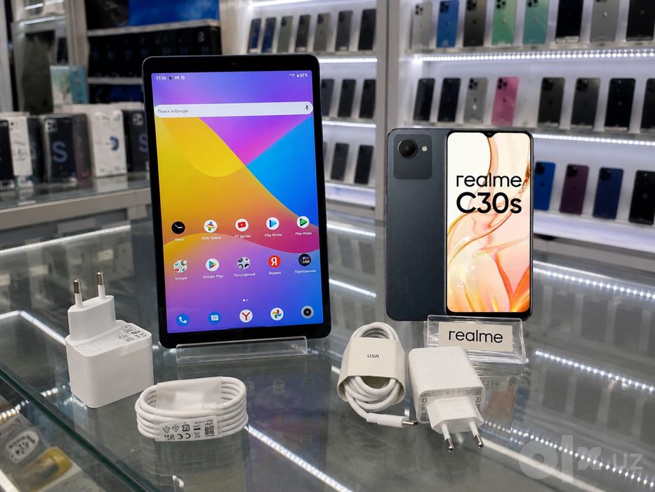 Смартфон realme C30s и планшет realme pad могу отправить яндекс BTS