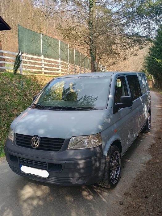 Volkswagen Transporter long +platforma 2 axe.