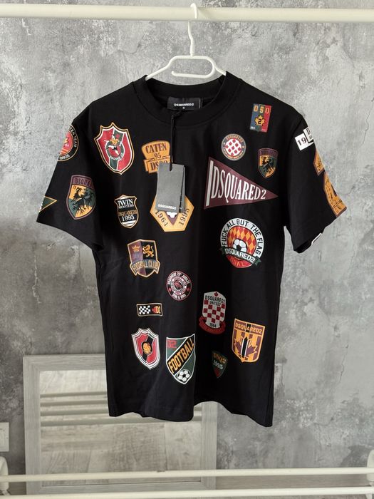 Tricou Dsquared2 dsq Amiri Off White