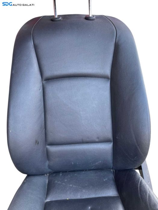 Scaun Piele Neagra cu Incalzire Stanga Fata Sofer BMW Seria 5 F10 F11 2009 - 2017 Cod 52107234966 52107266345 52109144893 52107230648 [B4800]
