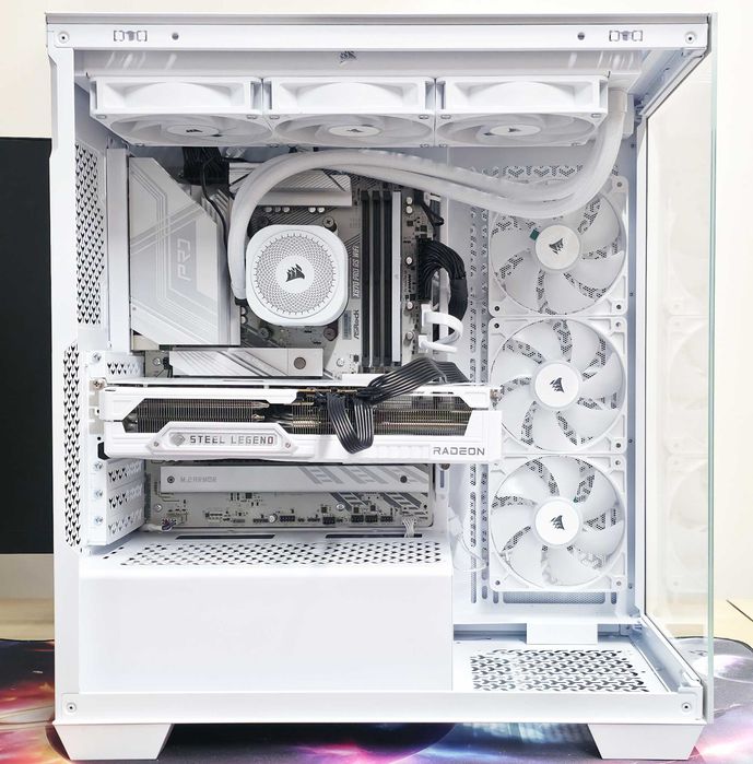 PC Gaming Corsair White | 7900x | 32GB DDR5 | RX 9070XT | 1TB nvme