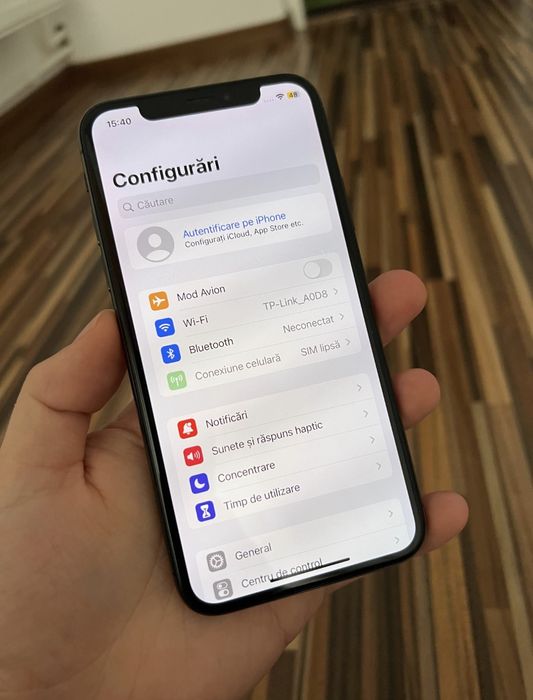 Telefon IPhone X  Impecabil ca Nou 64GB Space Grey Baterie Service 4G Trimit