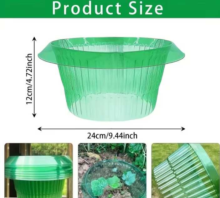 Guleri reutilizabili din plastic pentru melci și limacși