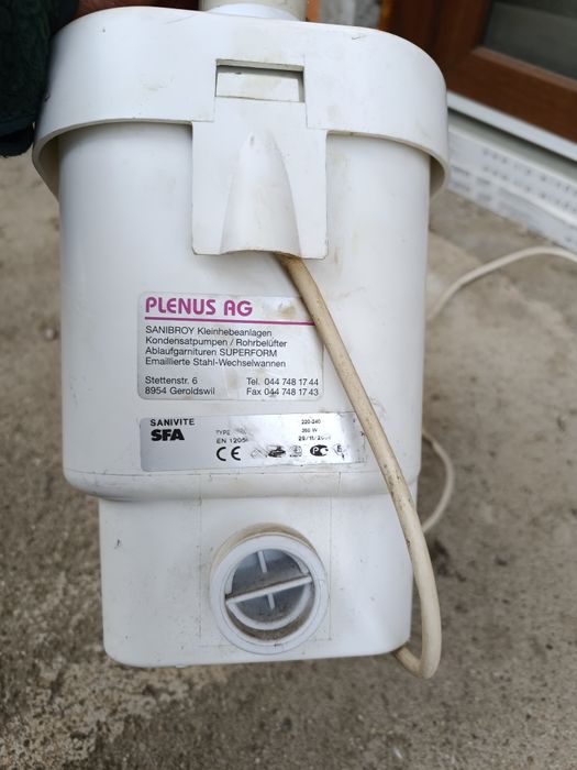 Sanipompa ape uzate SaniVite 3, pentru masina de spalat vase, ma