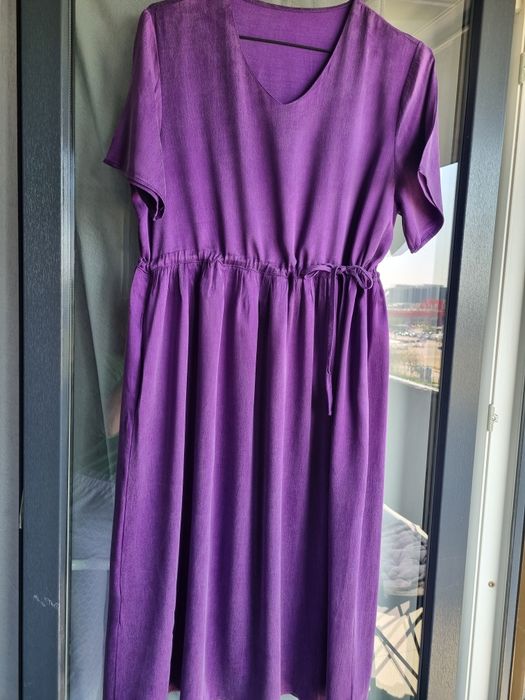 Rochie matase 100%,marime 42