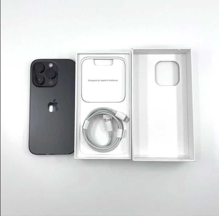 Telefon iPhone 14 Pro Space Black | Full Box | 128 GB | Stare impecabila | Pret Fix |