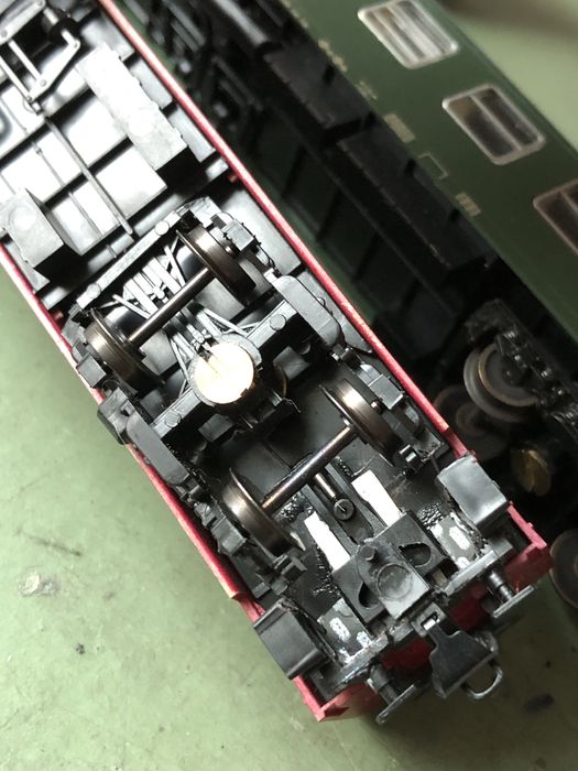 Два вагона в мащаб ТТ 1/120