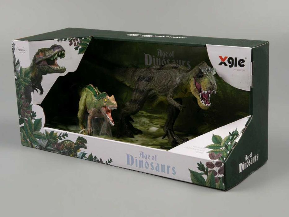 Фигурки динозавров: Набор Тираннозавр + Цератозавр