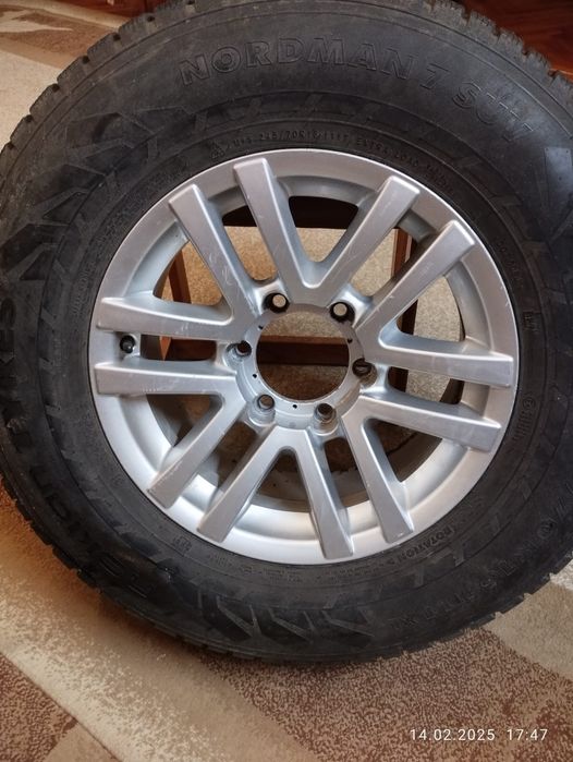 Комплект шипованных шин с дисками