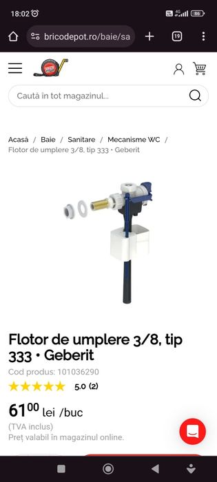 Instalator sanitar dispecerat interventii