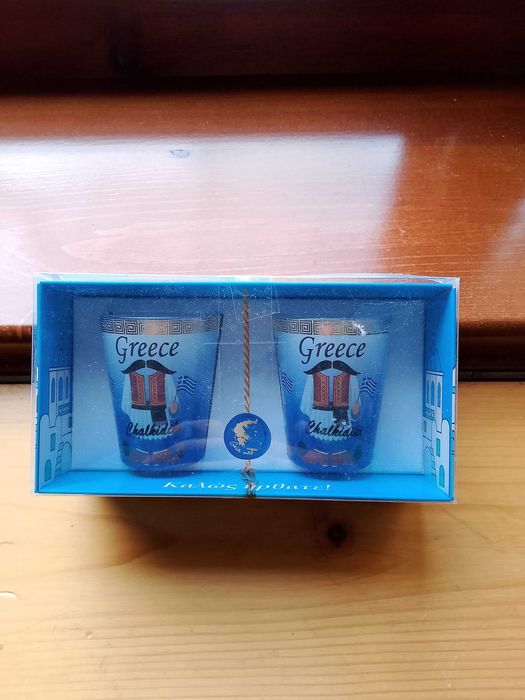 Гръцки чашки за бренди