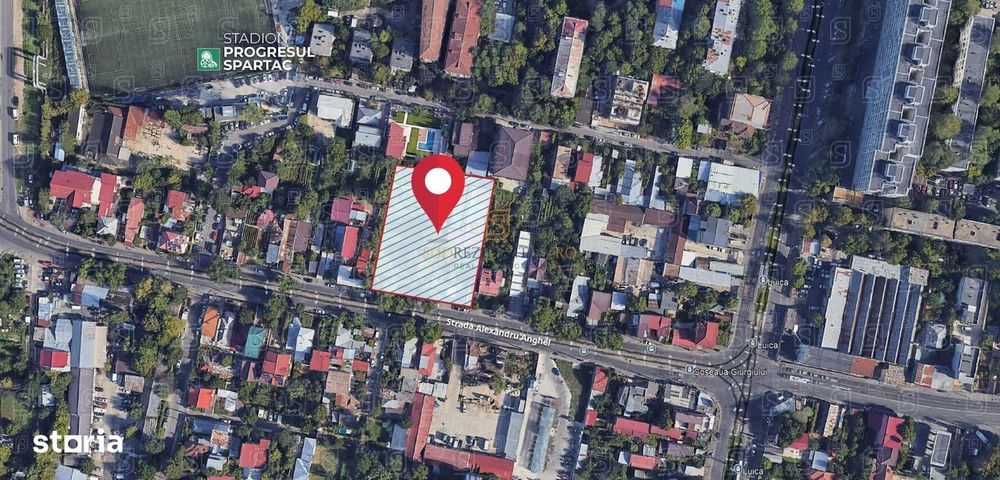 Teren 4320 mp | Deschidere 62 ml | Zona Luica – Sos. Giurgiului