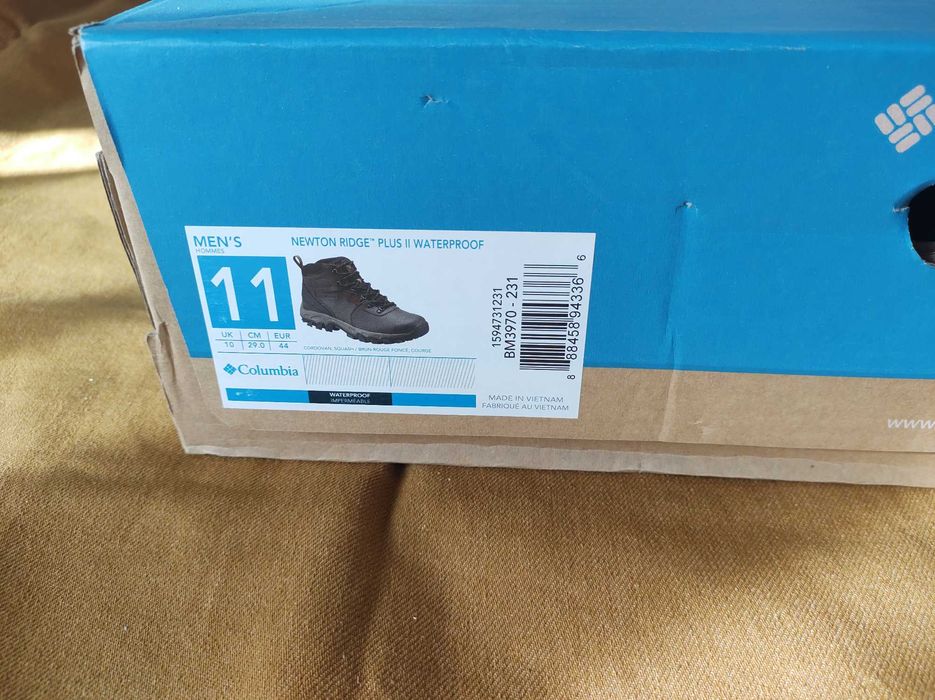 Туристически обувки Columbia, 44 номер, носени 4 пъти