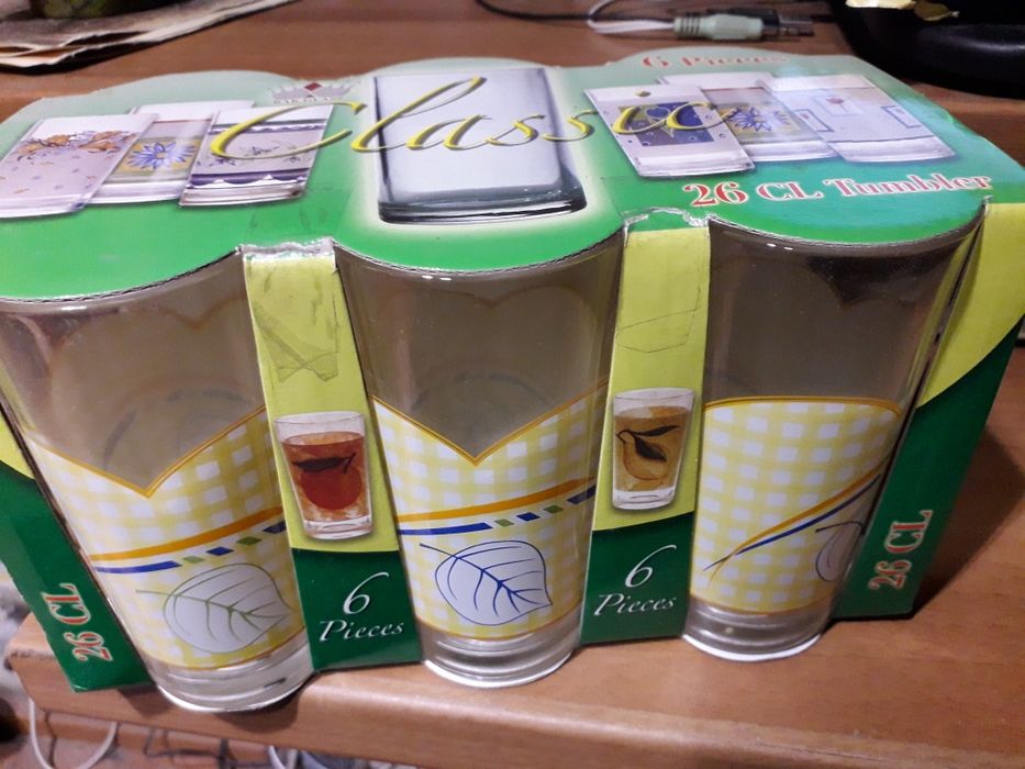 Наборы стаканов, бокалов