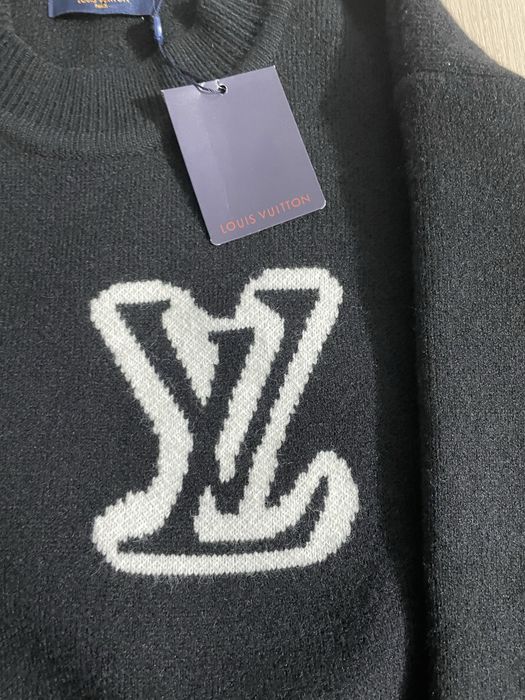 Pulover LV Negru Nou cu eticheta