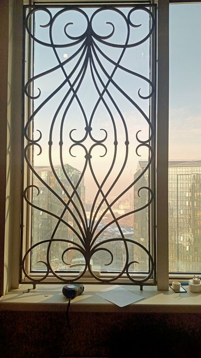 Кованые решетки б/у