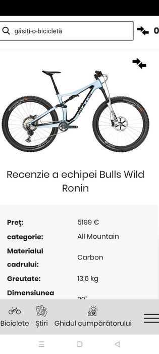 Bicicleta full suspension  Pike ultimate  carbon