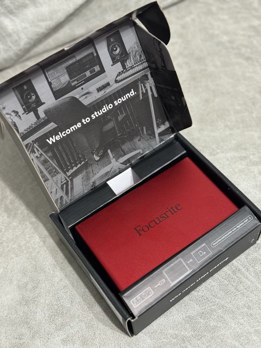 Focusrite Scarlett Solo 4th Gen — звуковая карта