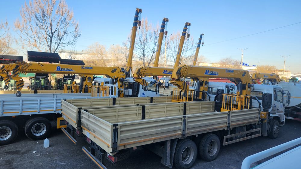 12тонналик кран манипулятор XCMG новый