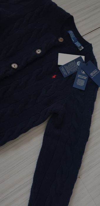 POLO Ralph Lauren Cable Wool / XXS НОВО ОРИГИНАЛ! Дамска Жилетка