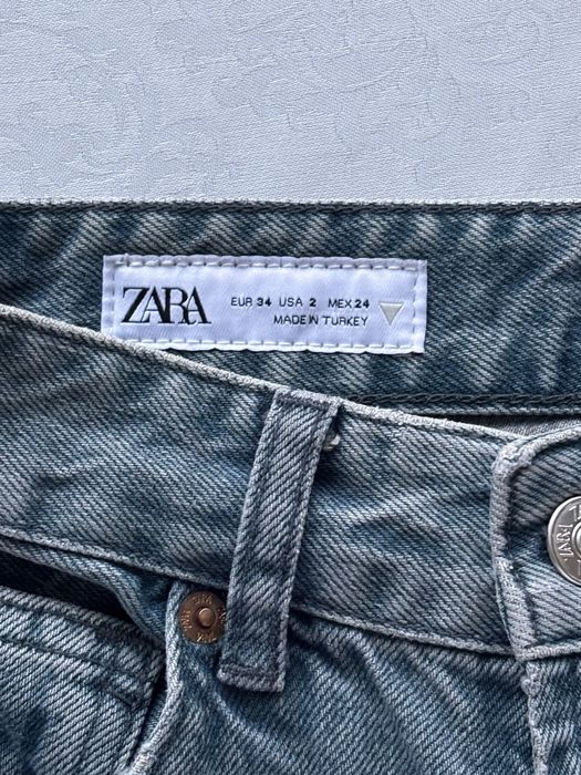 Джинсы ZARA в размере 34