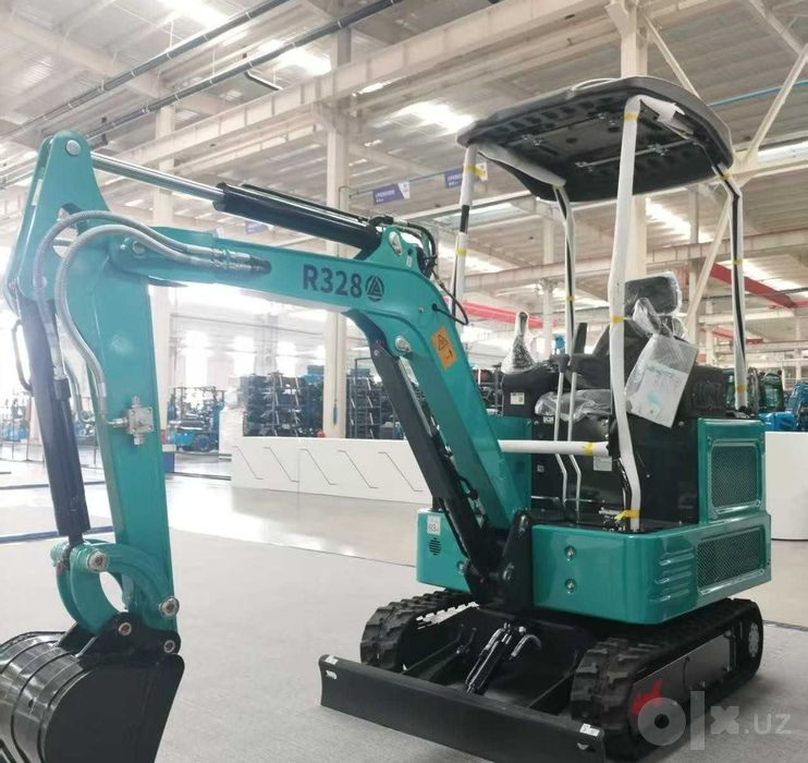Yangi mini-ekskavator R328 (1,3 tonna) — kuchli va ixcham