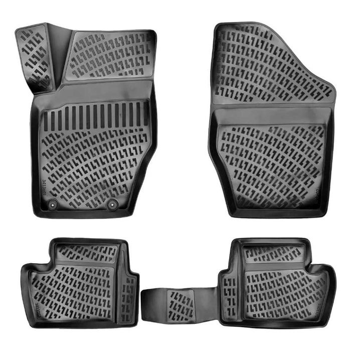 Cotiera auto Peugeot 307 01-2012, negru
