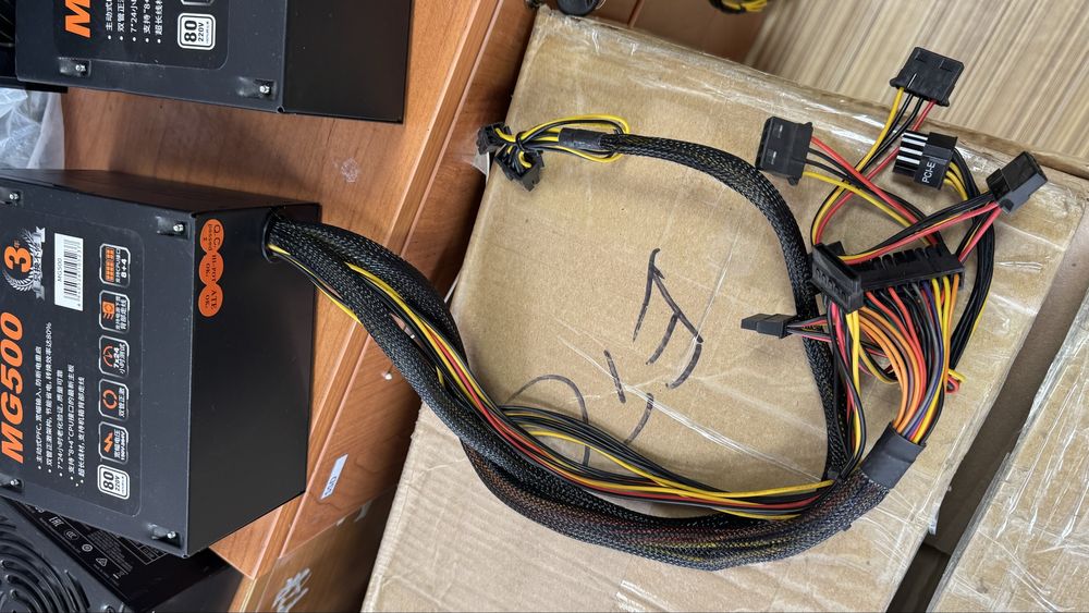 Блоки питания разных видов (Deepcool, Be quiet, pc cooler)
