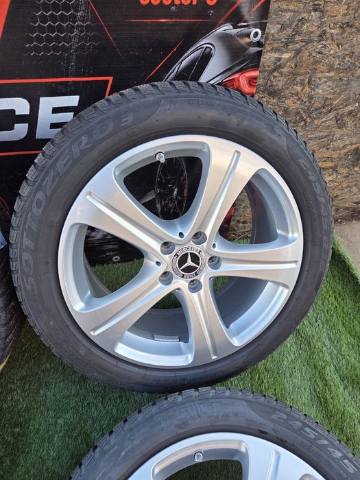 Jante Mercedes E clasa R 18 5x112 cu 245 45 18 Pirelli