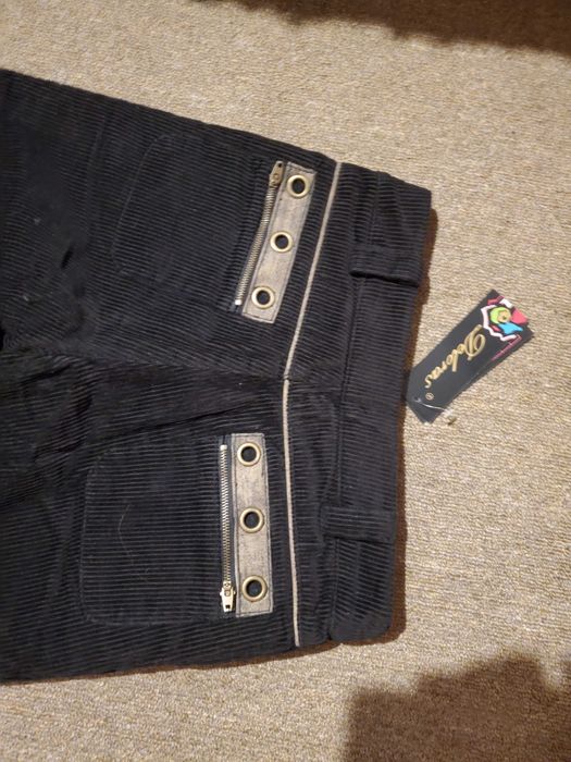 Новые вельветовые брюки для девочек, размер 40-42