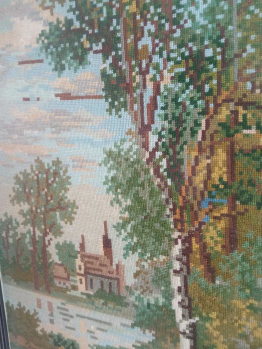 Гоблен в рамка "Неделно утро"