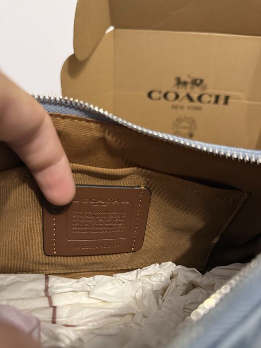Geanta Coach albastra