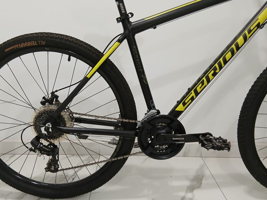 Bicicleta MTB 27.5 - Frane DISC - Shimano 24 Viteze - Suspensie fata - Amortizor sa - ALUMINIU - SERIOUS Rockville Germany