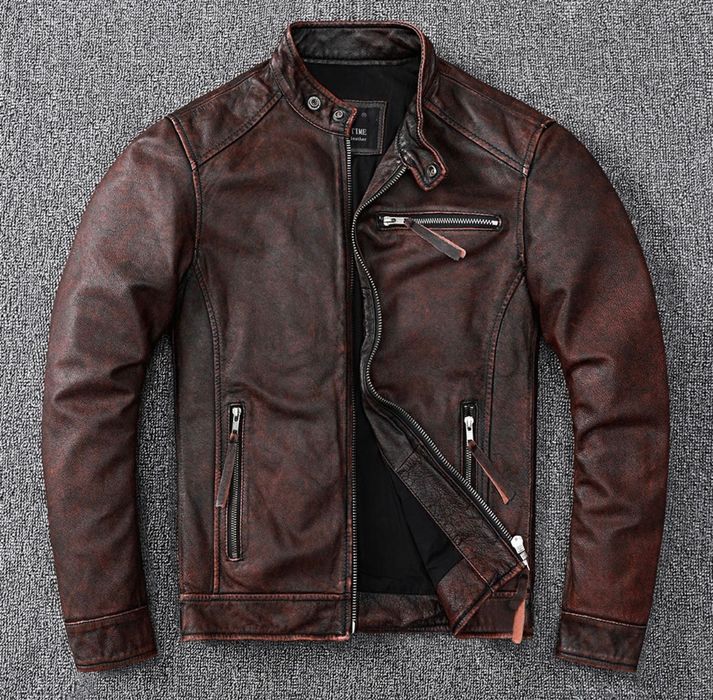 Кожаные мужские куртки