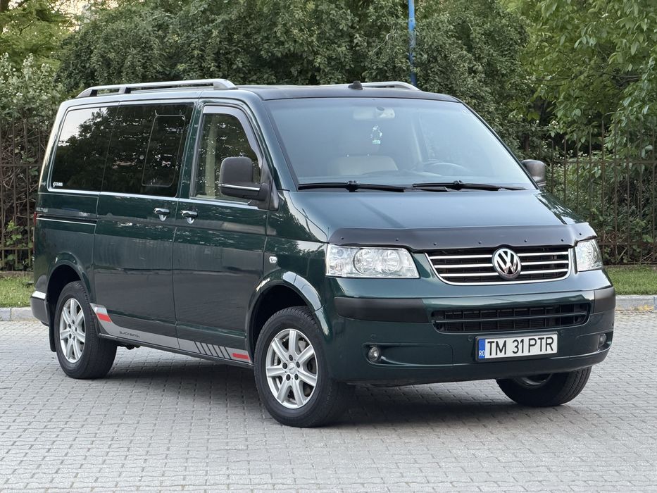 Volkswagen Multivan T5 Caravelle 4Motion 8+1 Locuri 2007 4x4  Long 2.5 TDi Transporter
