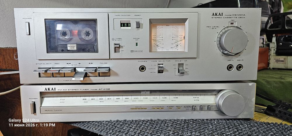 Кассетная дека Akai cs- m 01 A