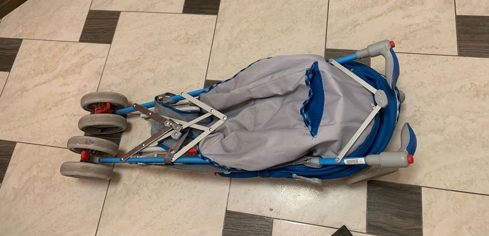 Коляска складная трость